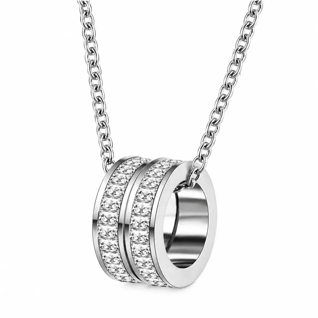 Trinity Ring Necklace 4